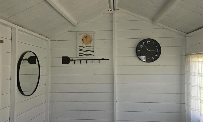 One of the changing sheds